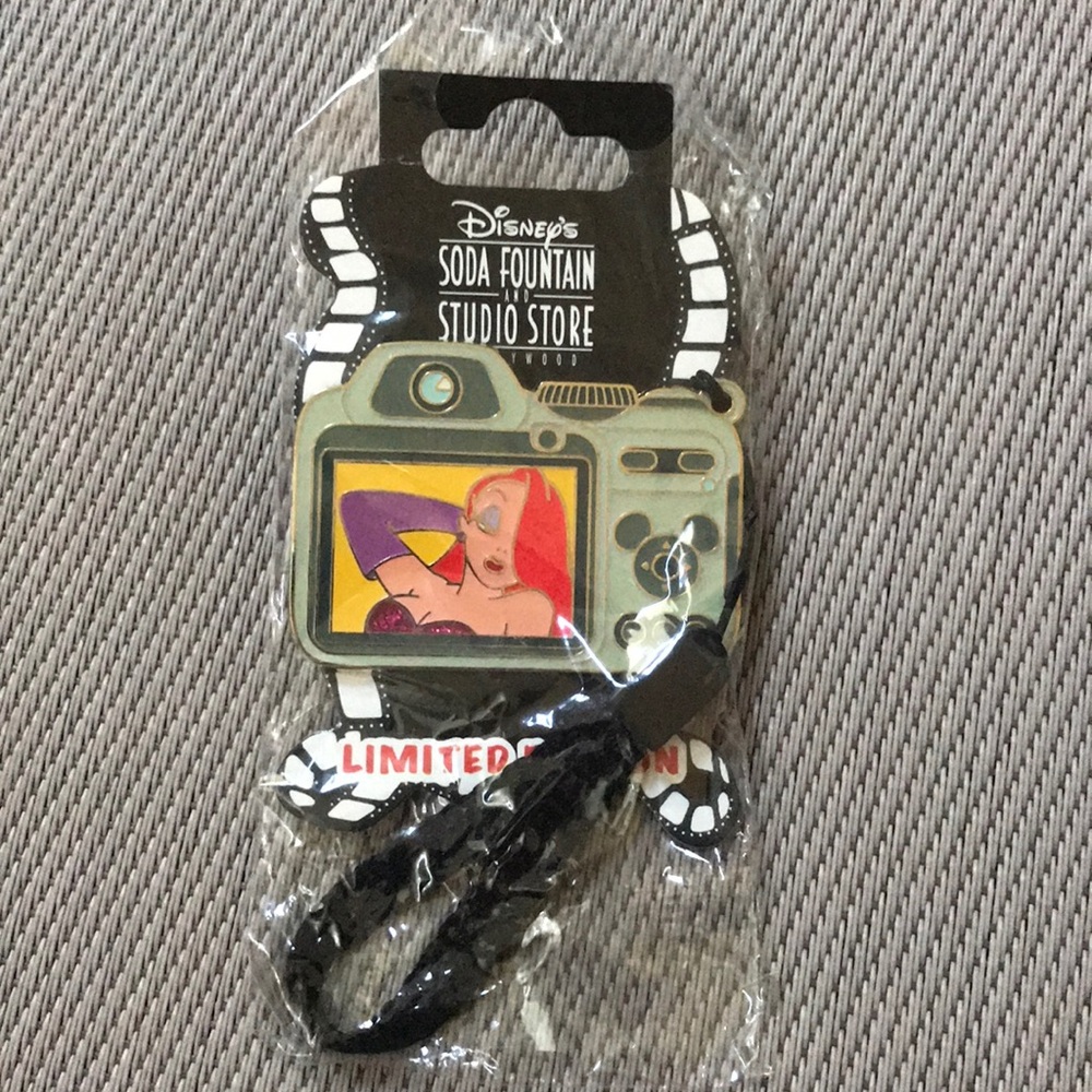 Jessica Rabbit on Camera Disney Pin